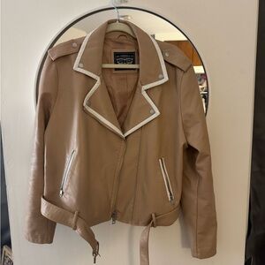 Levi’s Tan Faux Leather Jacket